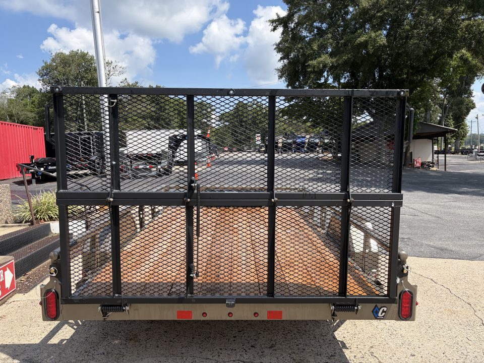 New 2026 Diamond C 77x10' Utility, 13" Sides, Bifold Ramp PSA135