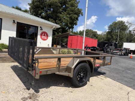 New 2026 Diamond C 77x10' Utility, 13" Sides, Bifold Ramp PSA135