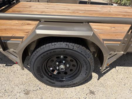 New 2026 Diamond C 77x10' Utility, 13" Sides, Bifold Ramp PSA135