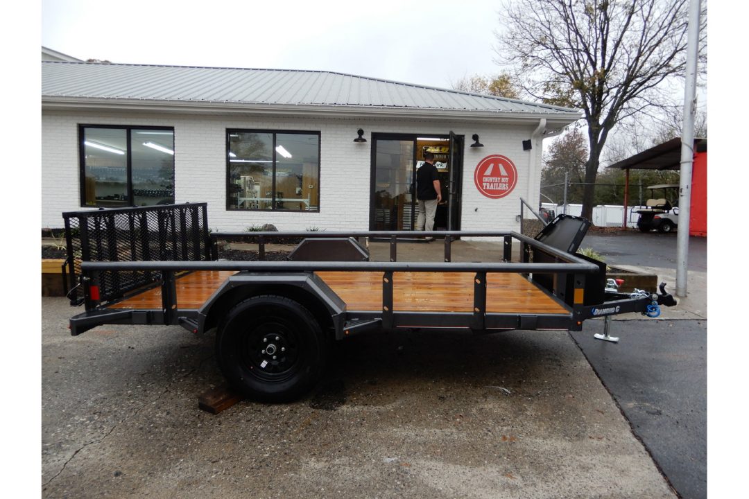 New 2026 Diamond C 77x12' Utility, 13" Sides, Bifold Ramp PSA135