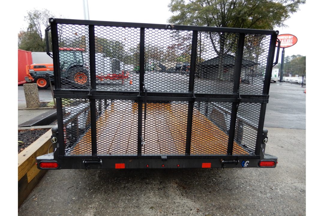 New 2026 Diamond C 77x12' Utility, 13" Sides, Bifold Ramp PSA135
