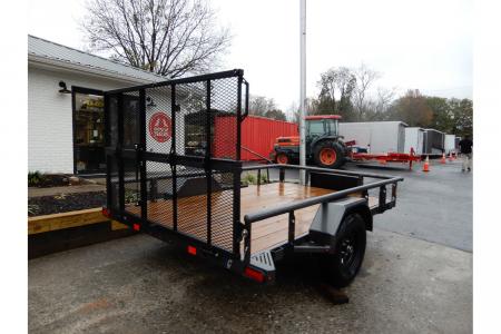 New 2026 Diamond C 77x12' Utility, 13" Sides, Bifold Ramp PSA135