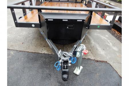 New 2026 Diamond C 77x12' Utility, 13" Sides, Bifold Ramp PSA135