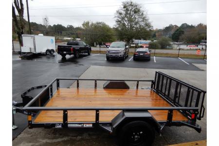 New 2026 Diamond C 77x12' Utility, 13" Sides, Bifold Ramp PSA135