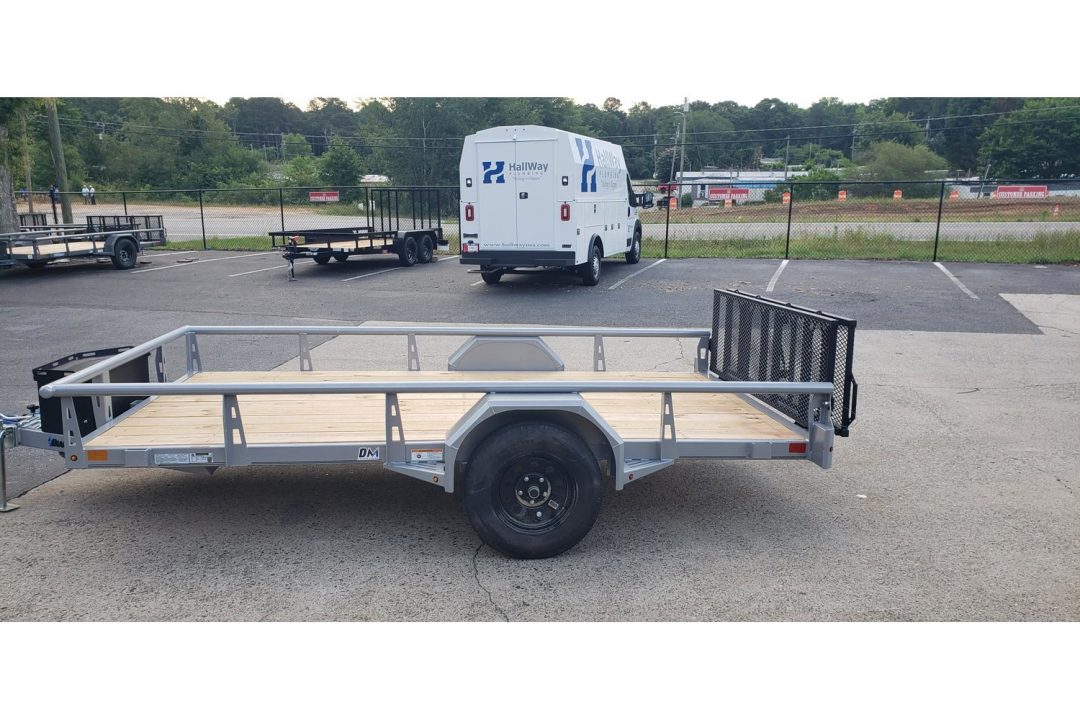 New 2026 Diamond C 77x12' Utility, 13" Sides, Bifold Ramp PSA135