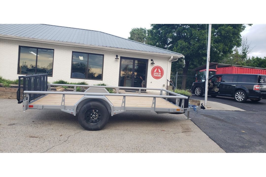 New 2026 Diamond C 77x12' Utility, 13" Sides, Bifold Ramp PSA135