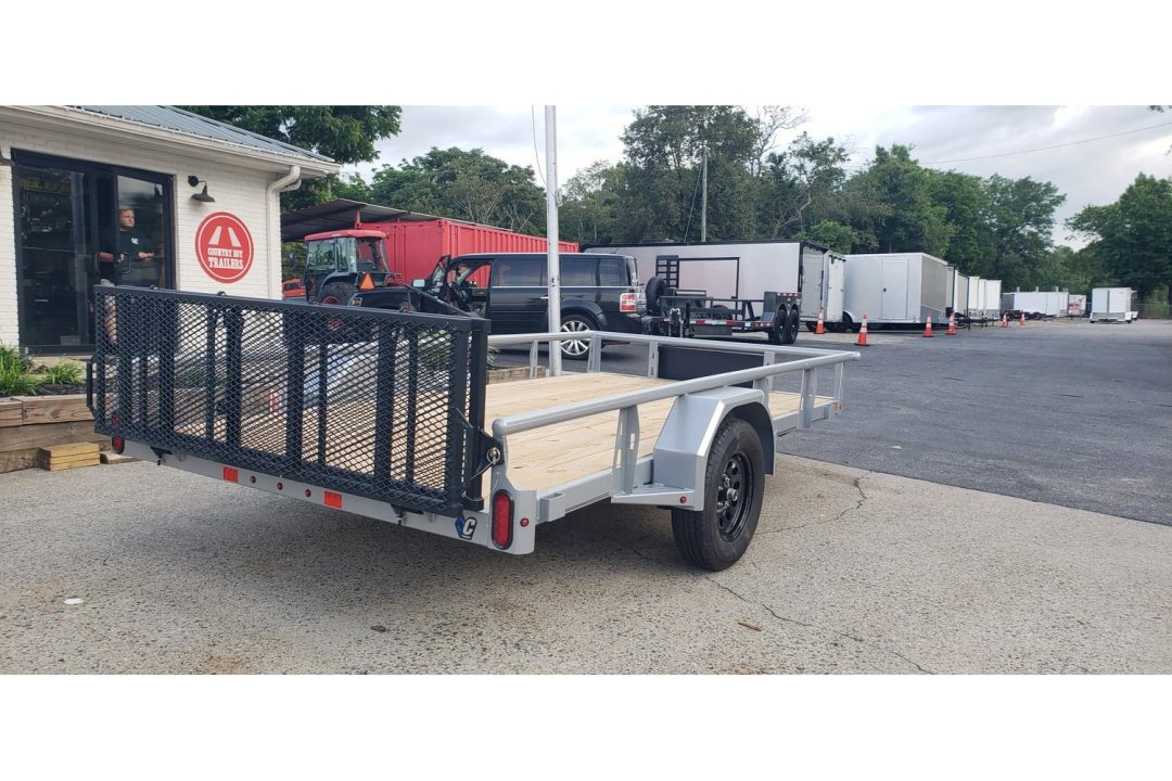New 2026 Diamond C 77x12' Utility, 13" Sides, Bifold Ramp PSA135