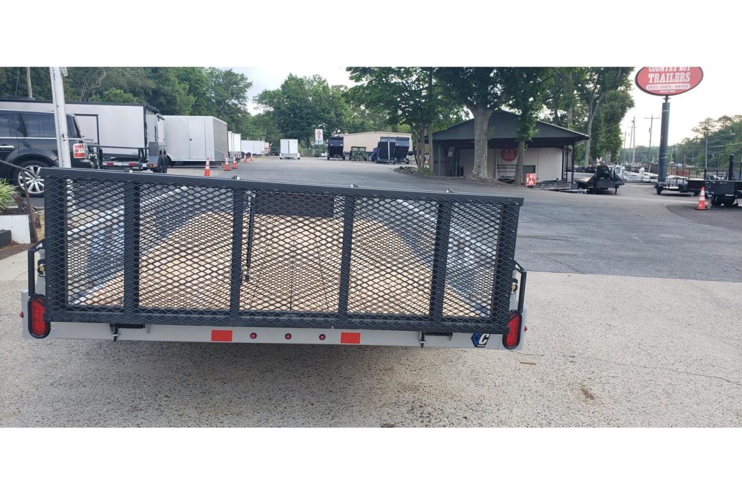 New 2026 Diamond C 77x12' Utility, 13" Sides, Bifold Ramp PSA135