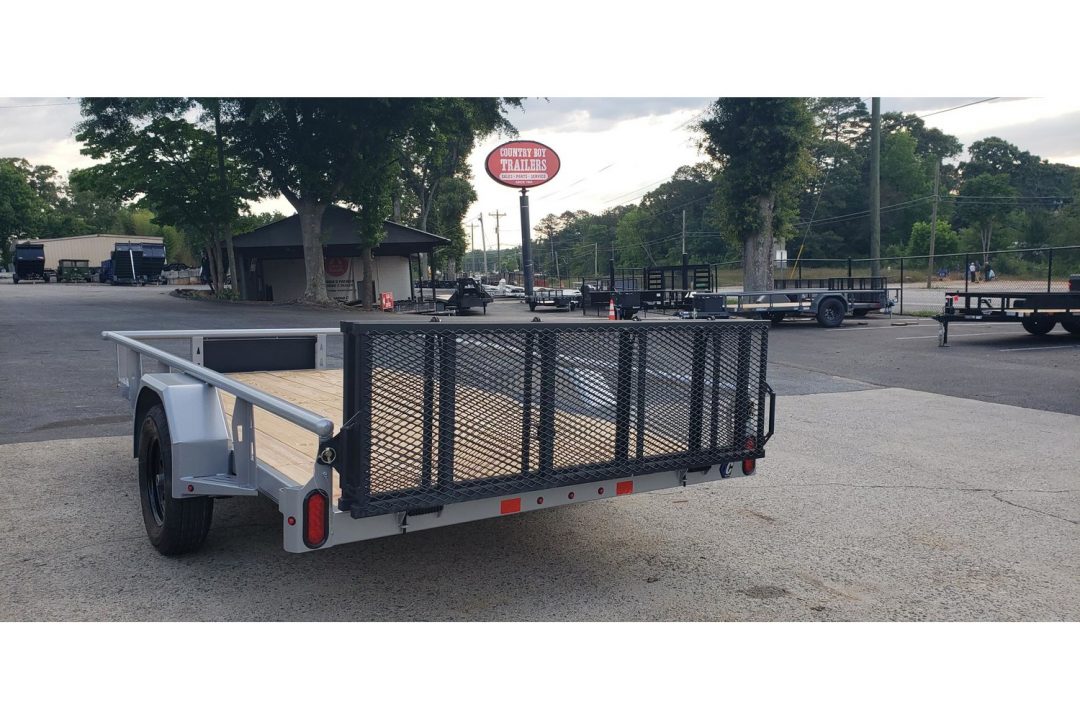 New 2026 Diamond C 77x12' Utility, 13" Sides, Bifold Ramp PSA135