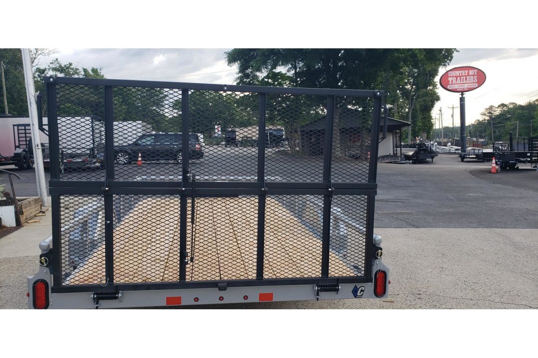 New 2026 Diamond C 77x12' Utility, 13" Sides, Bifold Ramp PSA135