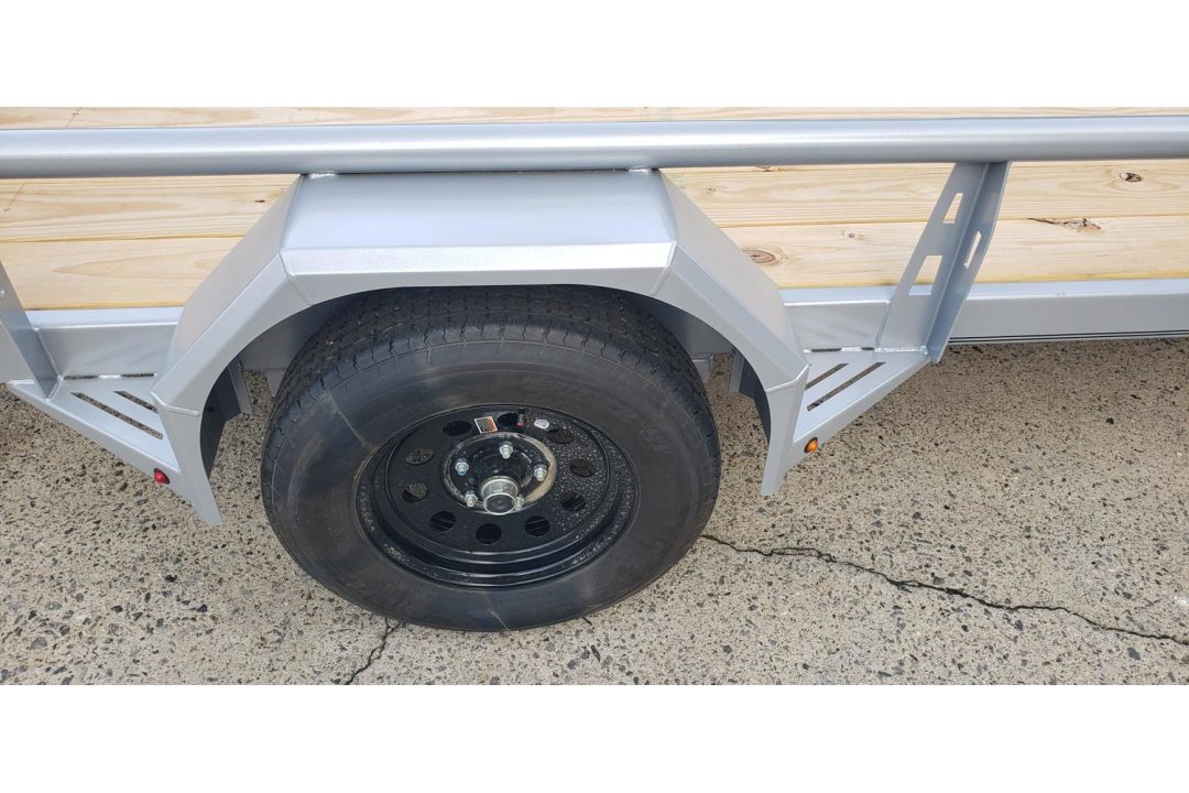 New 2026 Diamond C 77x12' Utility, 13" Sides, Bifold Ramp PSA135