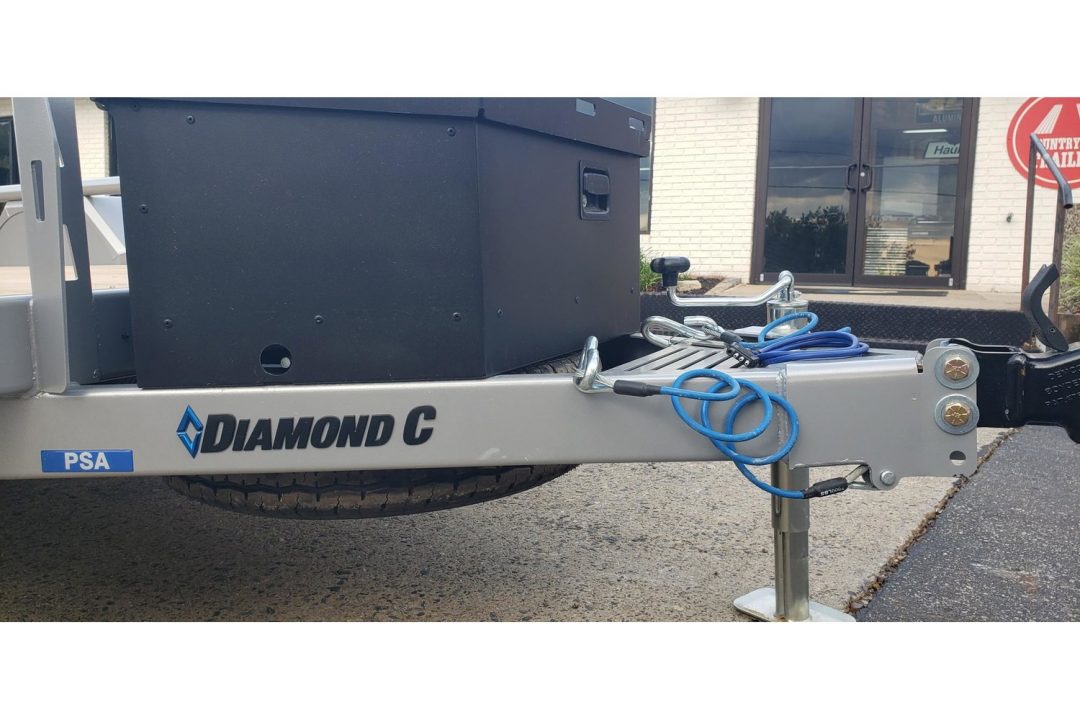 New 2026 Diamond C 77x12' Utility, 13" Sides, Bifold Ramp PSA135