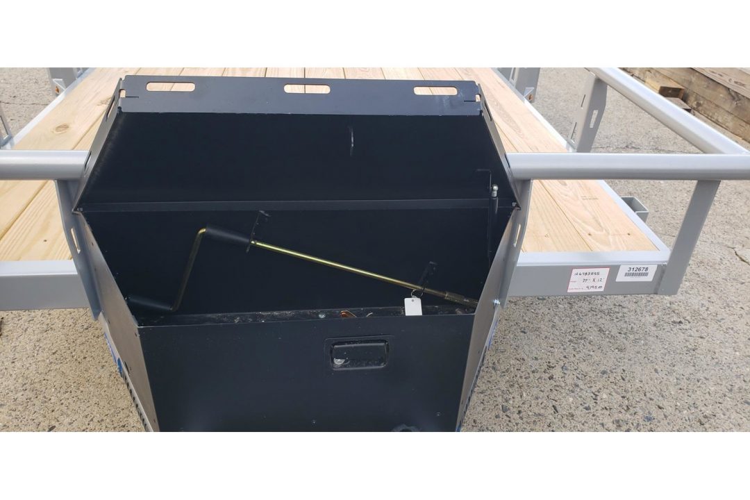 New 2026 Diamond C 77x12' Utility, 13" Sides, Bifold Ramp PSA135