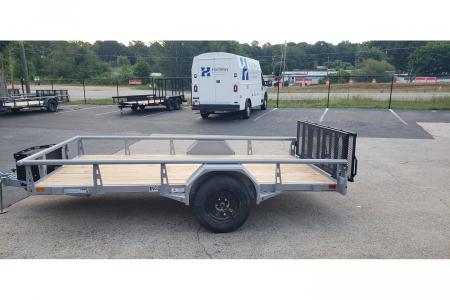 New 2026 Diamond C 77x12' Utility, 13  Sides, Bifold Ramp PSA135