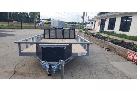 New 2026 Diamond C 77x12' Utility, 13" Sides, Bifold Ramp PSA135