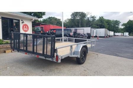 New 2026 Diamond C 77x12' Utility, 13" Sides, Bifold Ramp PSA135