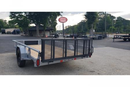 New 2026 Diamond C 77x12' Utility, 13" Sides, Bifold Ramp PSA135