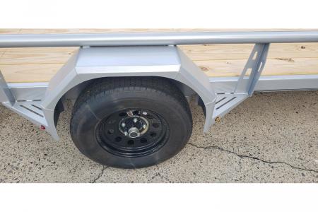 New 2026 Diamond C 77x12' Utility, 13" Sides, Bifold Ramp PSA135