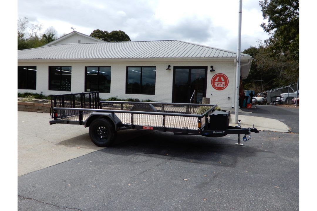New 2026 Diamond C 83x12' Utility, Bi-fold Tailgate, Spare Tire PSA135