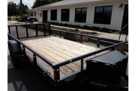 New 2026 Diamond C 83x12' Utility, Bi-fold Tailgate, Spare Tire PSA135