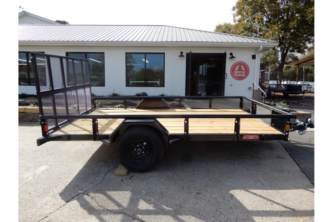 New 2026 Diamond C 83x12' Utility, 13" Sides, Bifold Ramp PSA135