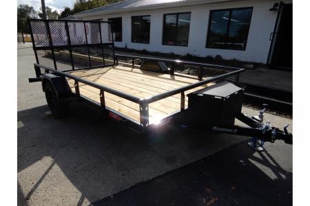 New 2026 Diamond C 83x12' Utility, 13" Sides, Bifold Ramp PSA135