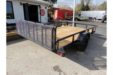 New 2026 Diamond C 83x12' Utility, 13" Sides, Bifold Ramp PSA135