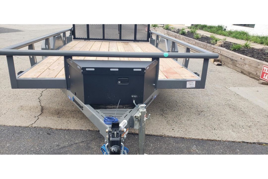 New 2026 Diamond C 83x12' Utility, 13" Sides, Bifold Ramp PSA135
