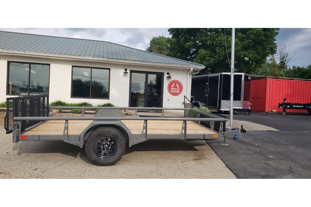 New 2026 Diamond C 83x12' Utility, 13" Sides, Bifold Ramp PSA135