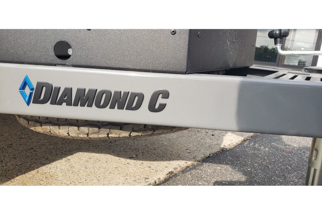 New 2026 Diamond C 83x12' Utility, 13" Sides, Bifold Ramp PSA135