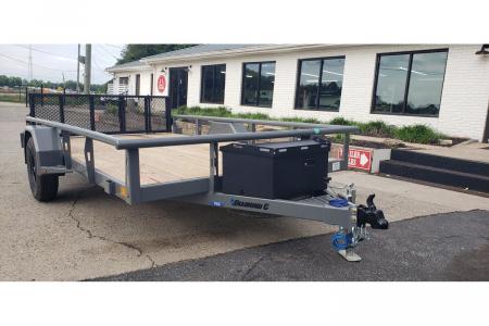 New 2026 Diamond C 83x12' Utility, 13" Sides, Bifold Ramp PSA135