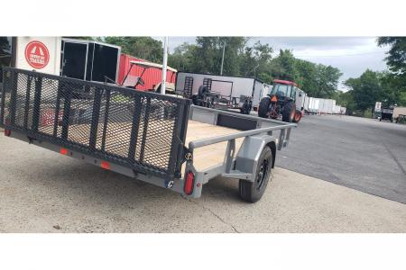 New 2026 Diamond C 83x12' Utility, 13" Sides, Bifold Ramp PSA135