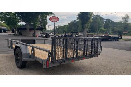 New 2026 Diamond C 83x12' Utility, 13" Sides, Bifold Ramp PSA135