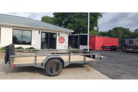 New 2026 Diamond C 83x12' Utility, 13" Sides, Bifold Ramp PSA135