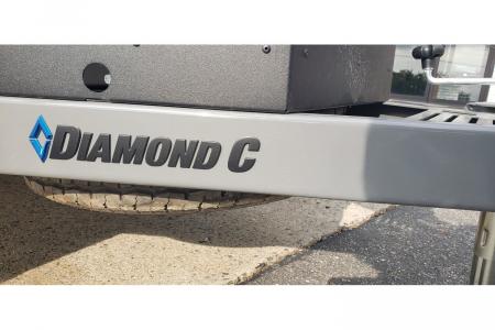 New 2026 Diamond C 83x12' Utility, 13" Sides, Bifold Ramp PSA135