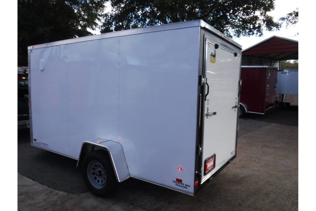 New 2026 Covered Wagon 6x10' Enclosed, 6.5' Interior Height