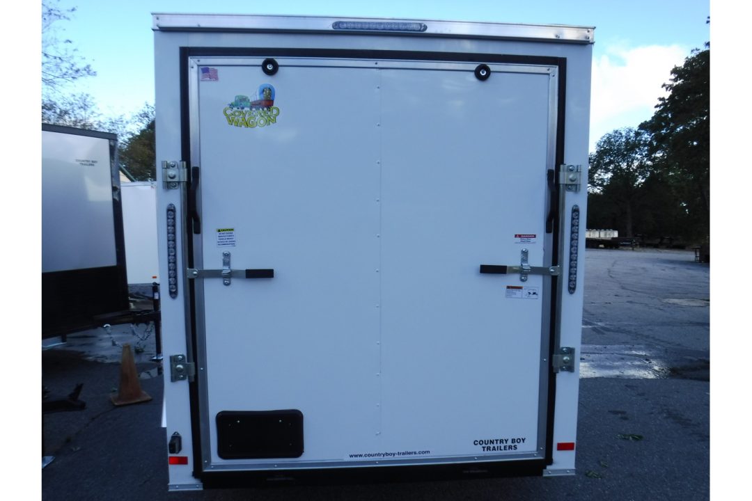 New 2026 Covered Wagon 6x10' Enclosed, 6.5' Interior Height