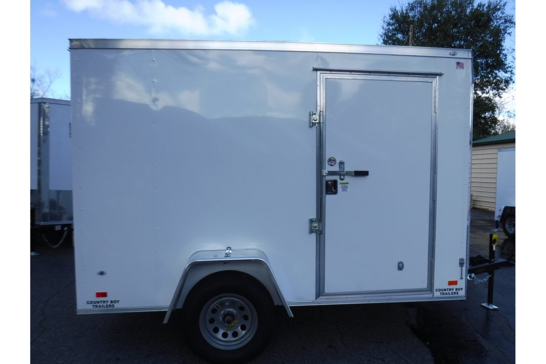 New 2026 Covered Wagon 6x10' Enclosed, 6.5' Interior Height