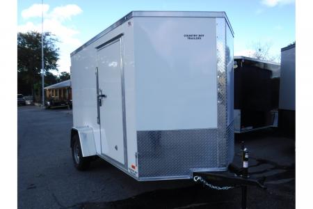 New 2026 Covered Wagon 6x10' Enclosed, 6.5' Interior Height