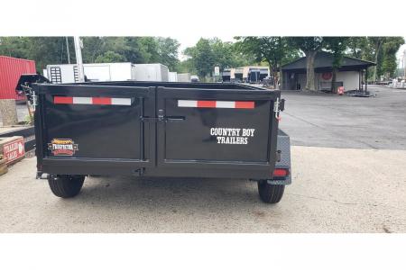 New 2026 Covered Wagon 6x10' Dump, 2' Sides, 7K GVWR