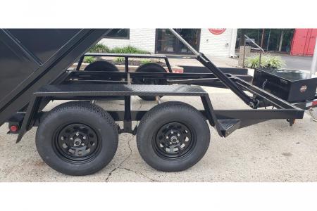 New 2026 Covered Wagon 6x10' Dump, 2' Sides, 7K GVWR