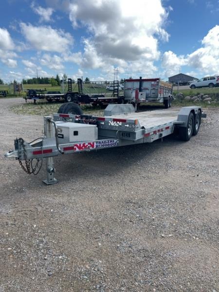 Used 2024 N & N Trailers 83 X 20 TANDEM AXLE Equipment Trailer
