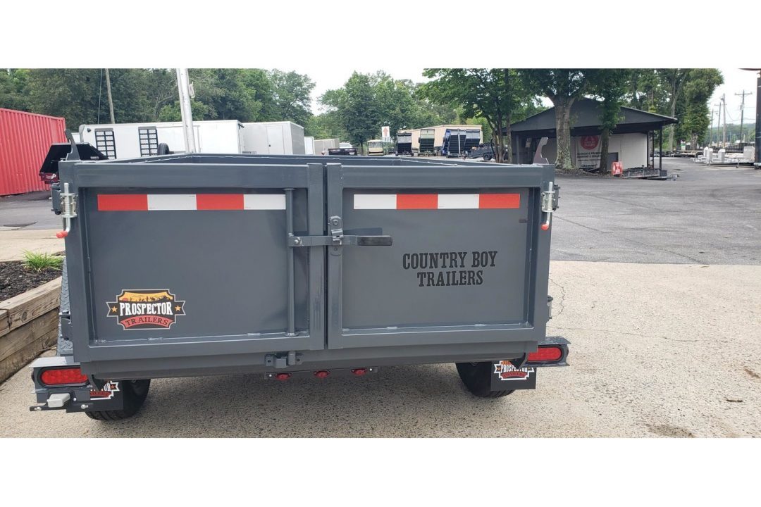 New 2026 Covered Wagon 5x8' Dump, 6K GVWR