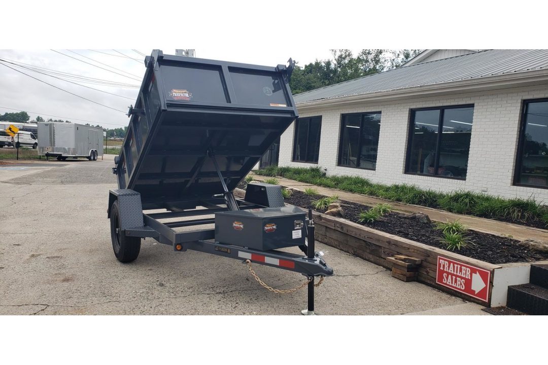 New 2026 Covered Wagon 5x8' Dump, 6K GVWR