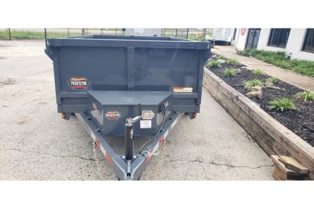 New 2026 Covered Wagon 5x8' Dump, 6K GVWR