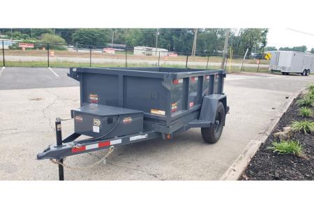 New 2026 Covered Wagon 5x8' Dump, 6K GVWR