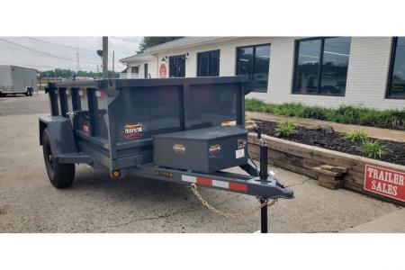 New 2026 Covered Wagon 5x8' Dump, 6K GVWR