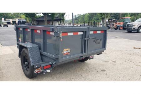 New 2026 Covered Wagon 5x8' Dump, 6K GVWR