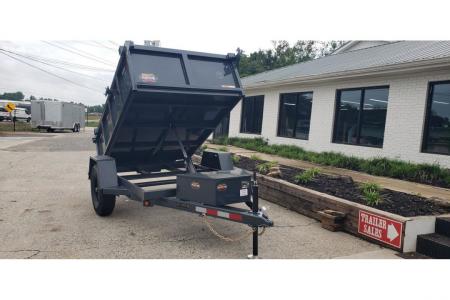 New 2026 Covered Wagon 5x8' Dump, 6K GVWR