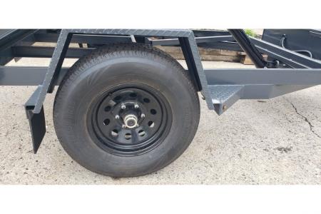 New 2026 Covered Wagon 5x8' Dump, 6K GVWR